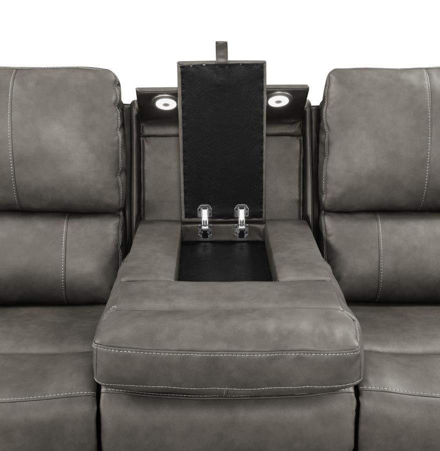 Brickston - Triple Power Reclining Sofa Set