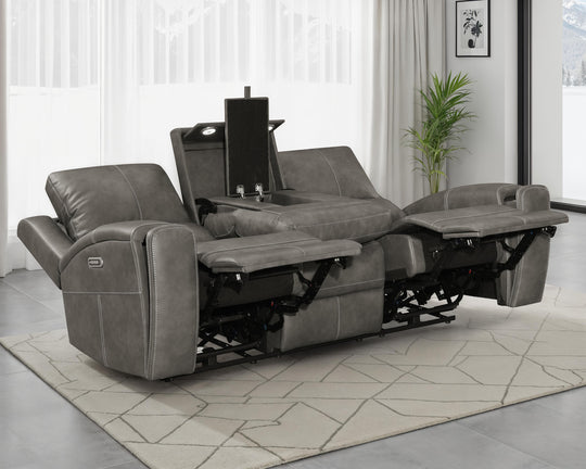 Brickston - Triple Power Reclining Sofa