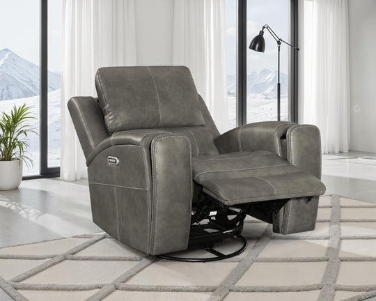Brickston - Triple Power Swivel Glider Recliner