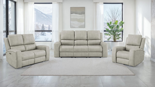 Brickston - Triple Power Reclining Sofa Set