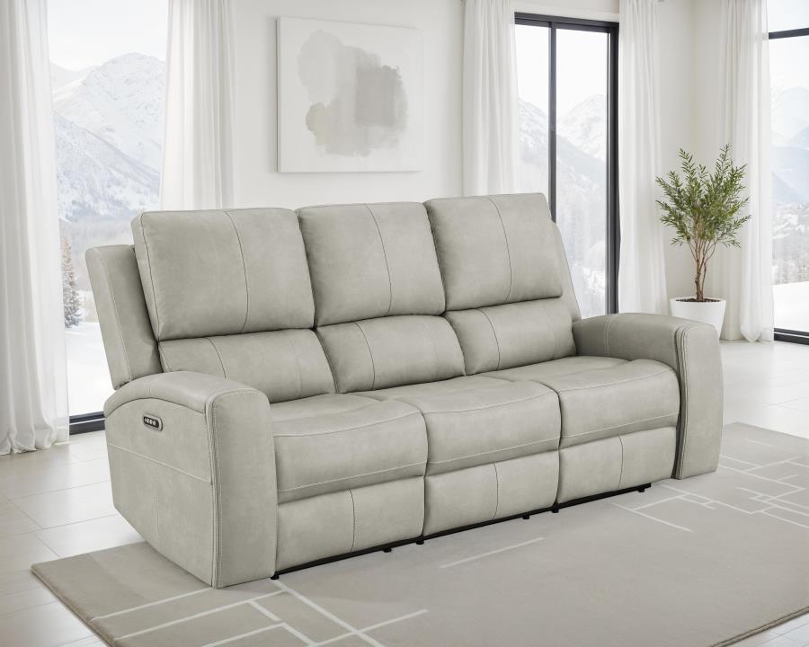 Brickston - Triple Power Reclining Sofa