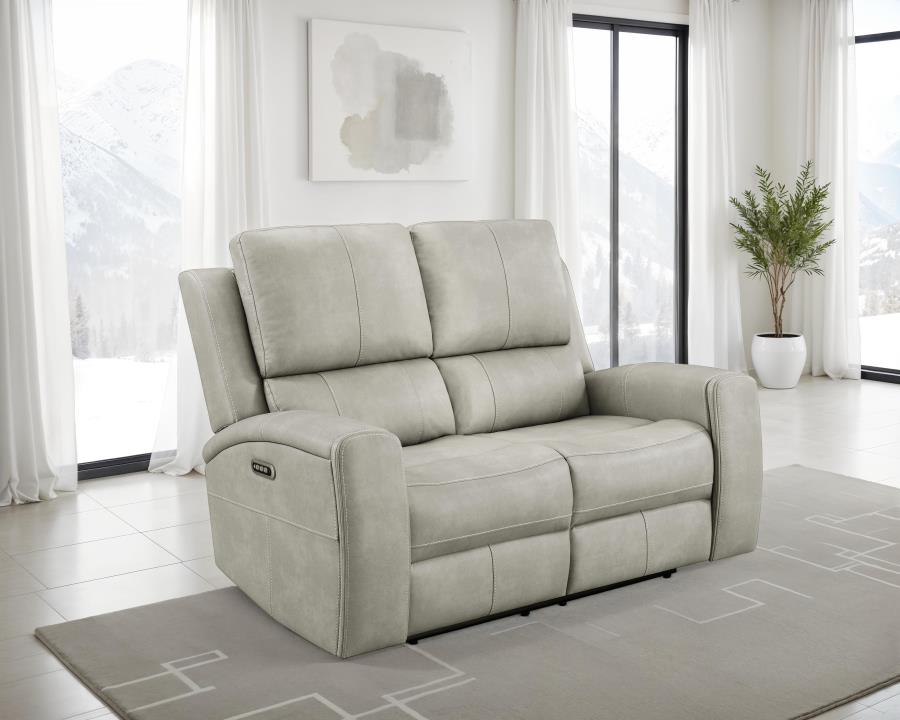 Brickston - Triple Power Reclining Loveseat