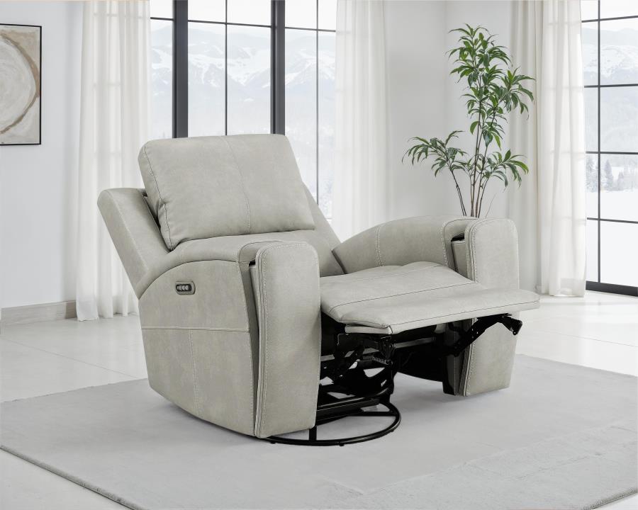 Brickston - Triple Power Swivel Glider Recliner
