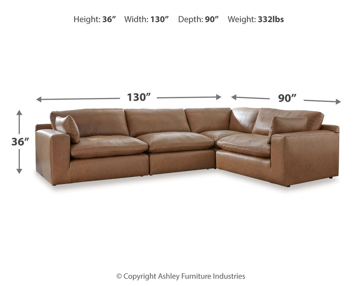 Emilia - Sectional by Signature Design by Ashley® | Bel Furniture