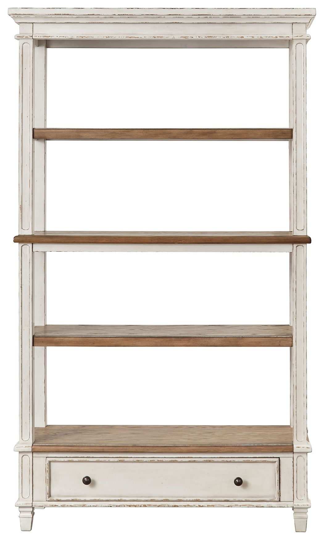 Realyn - Brown / White - Bookcase by Signature Design by Ashley® | Bel Furniture