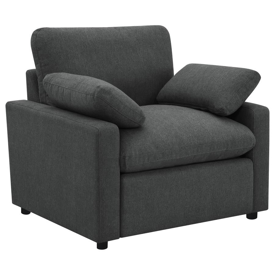 Collins - Upholstered Power Recliner Chair