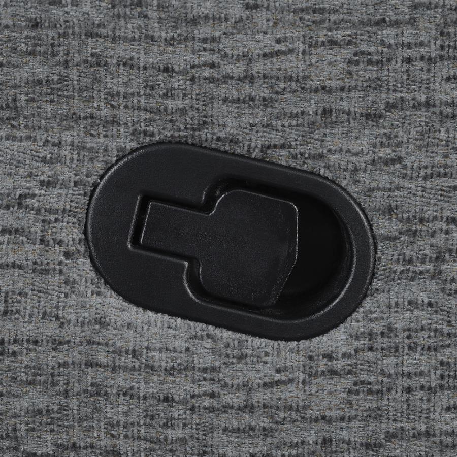 Bahrain Upholstered Sectional Piece Charcoal