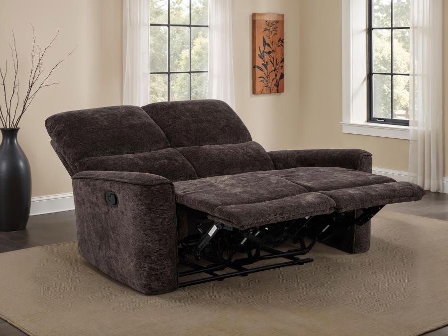 Navarro - Chenille Upholstered Reclining Loveseat