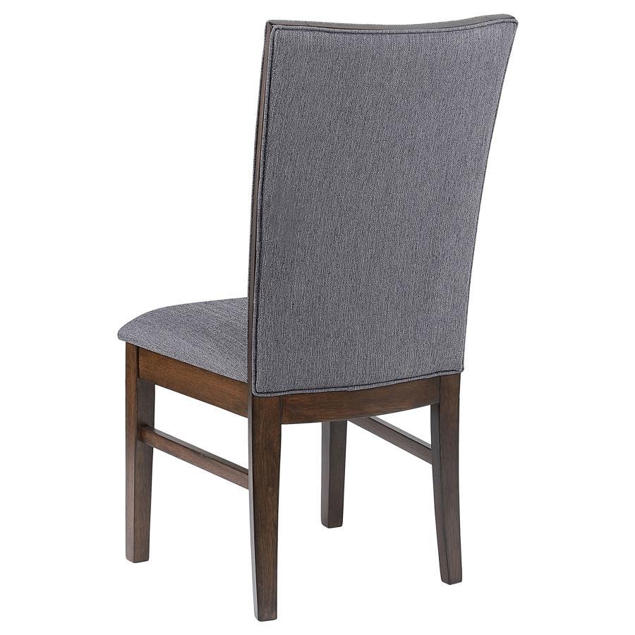 Sherwood - Upholstered Dining Side Chair (Set of 2) - Gray by Coaster Fine Furniture | Bel Furniture