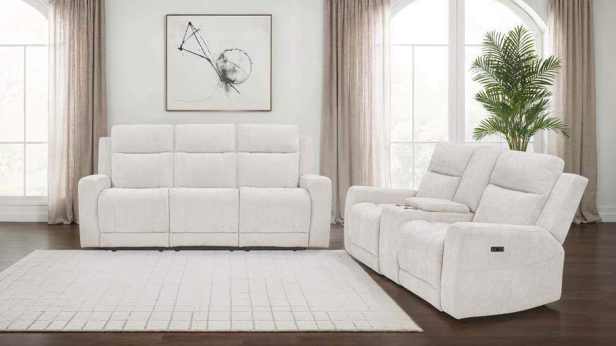 Kennett - Chenille Power Reclining Sofa Set