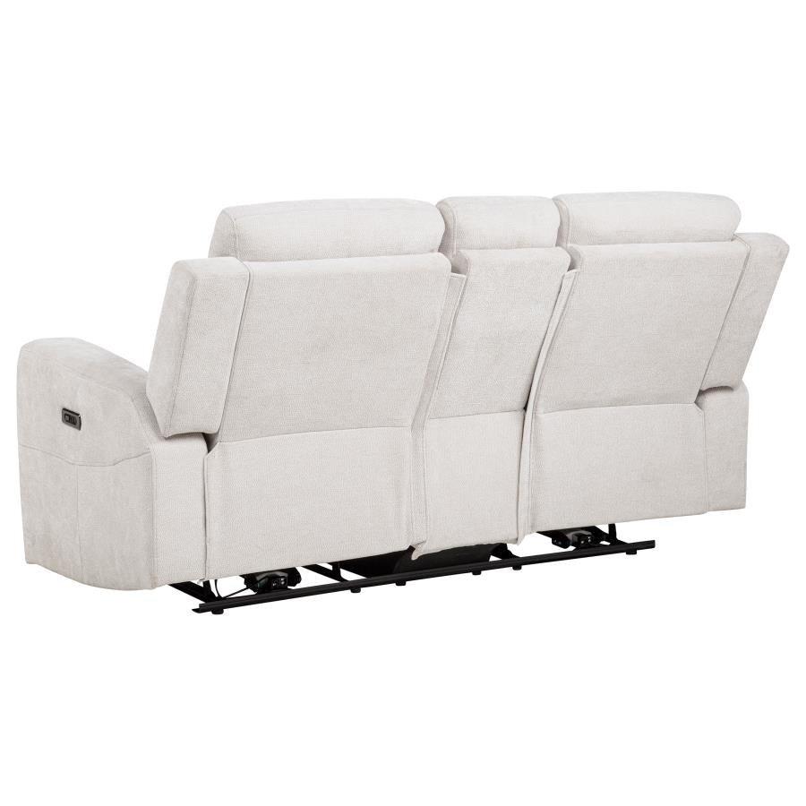 Kennett - Chenille Upholstered Power Reclining Loveseat