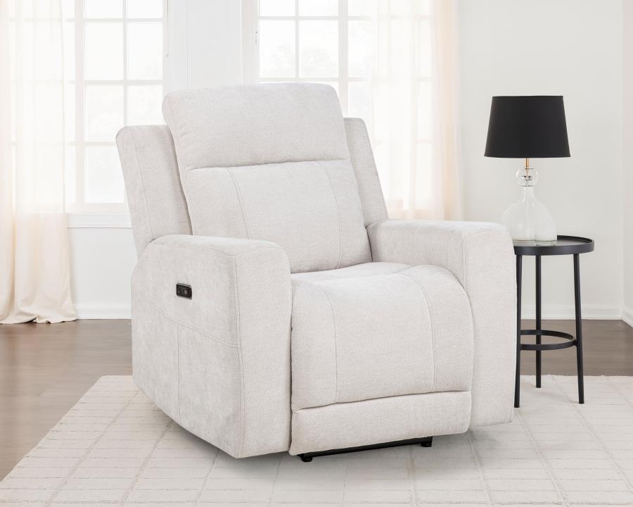 Kennett - Chenille Upholstered Power Recliner Chair
