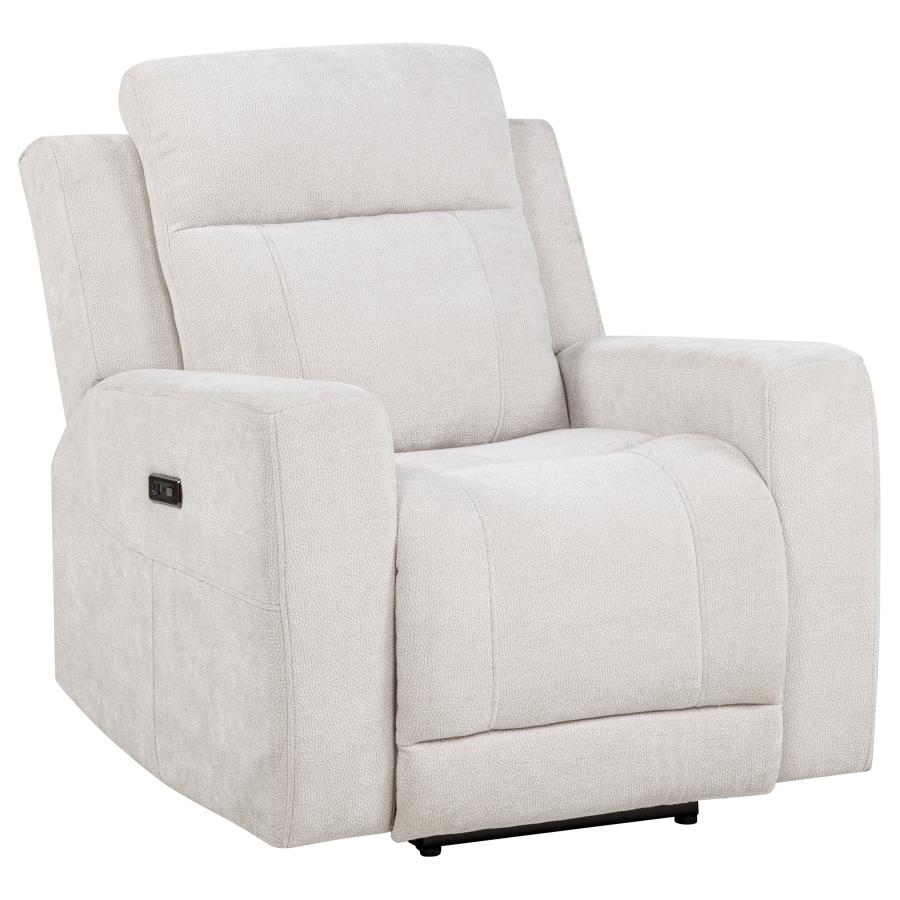 Kennett - Chenille Upholstered Power Recliner Chair