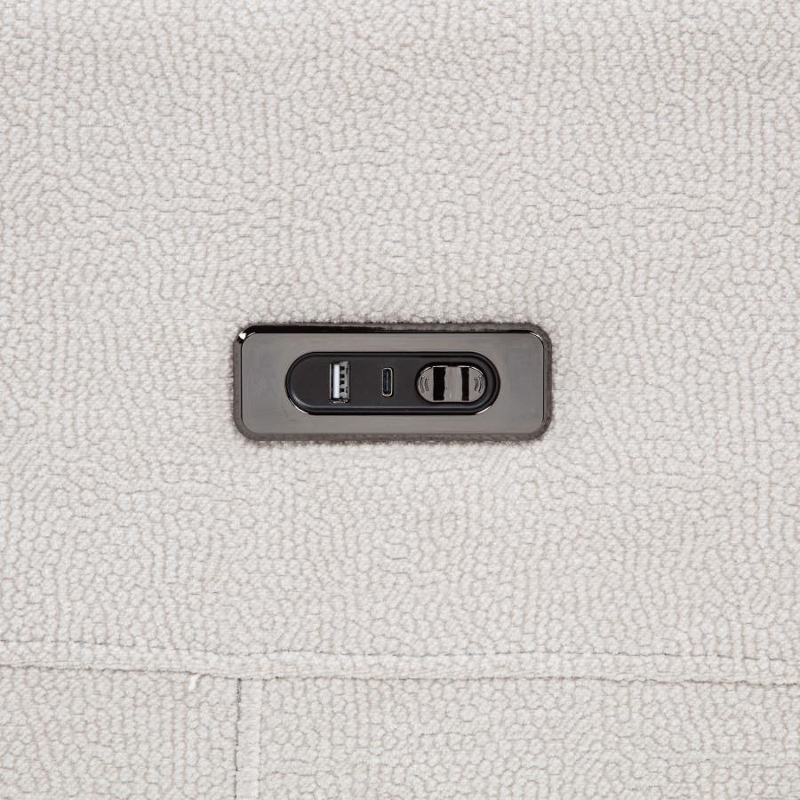 Kennett - Chenille Upholstered Power Recliner Chair