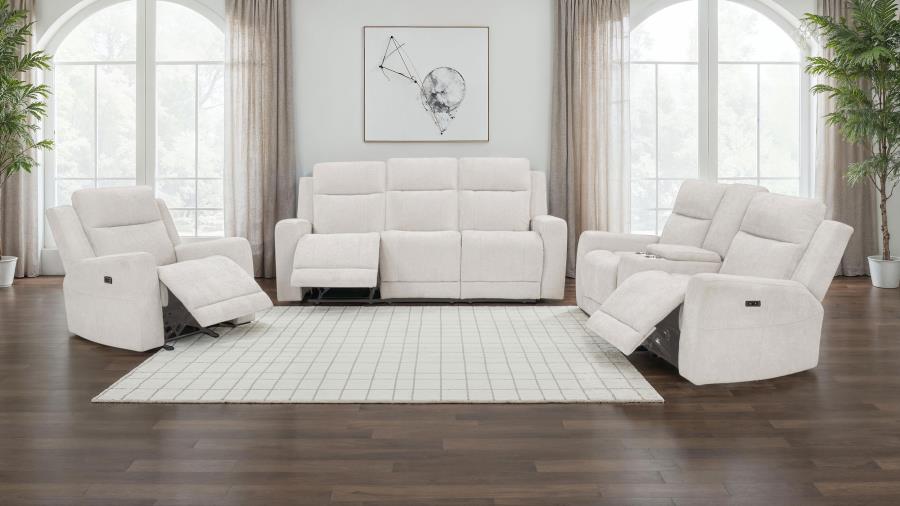 Kennett - Chenille Upholstered Power Recliner Chair