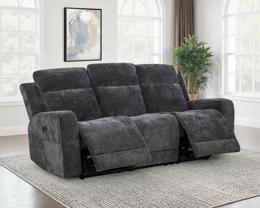 Kennett - Chenille Upholstered Power Reclining Sofa