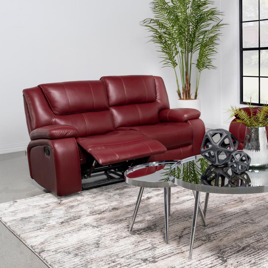 Camila - Upholstered Motion Reclining Loveseat