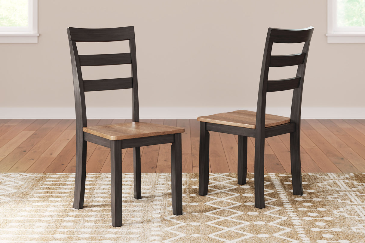 Gesthaven - Dining Room Side Chair (Set of 2) by Signature Design by Ashley® | Bel Furniture