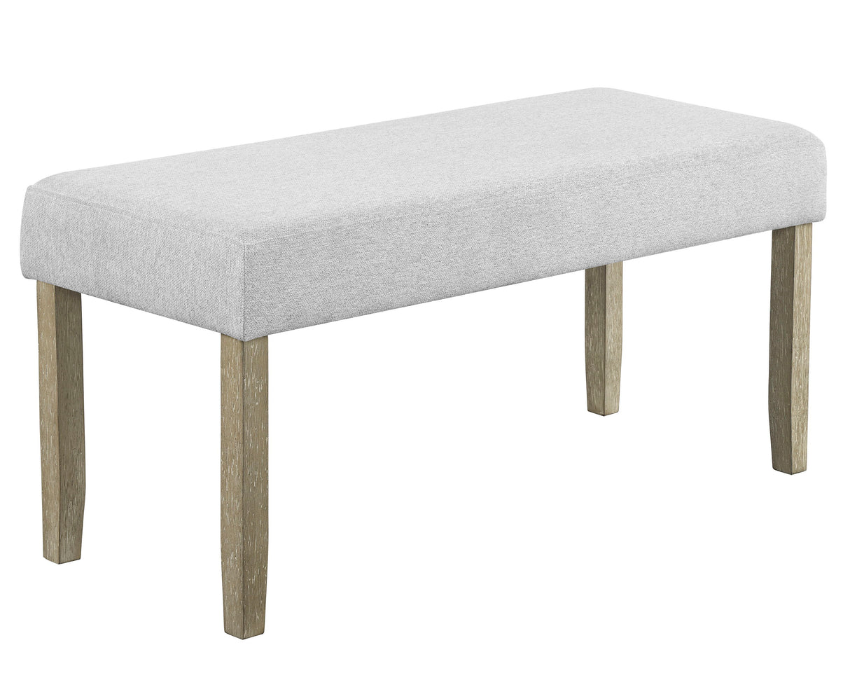 Dune - Bench - Pearl Silver by Crown Mark | Bel Furniture