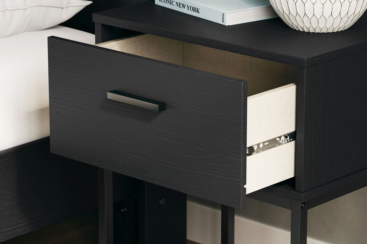Socalle - One Drawer Night Stand by Signature Design by Ashley® | Bel Furniture