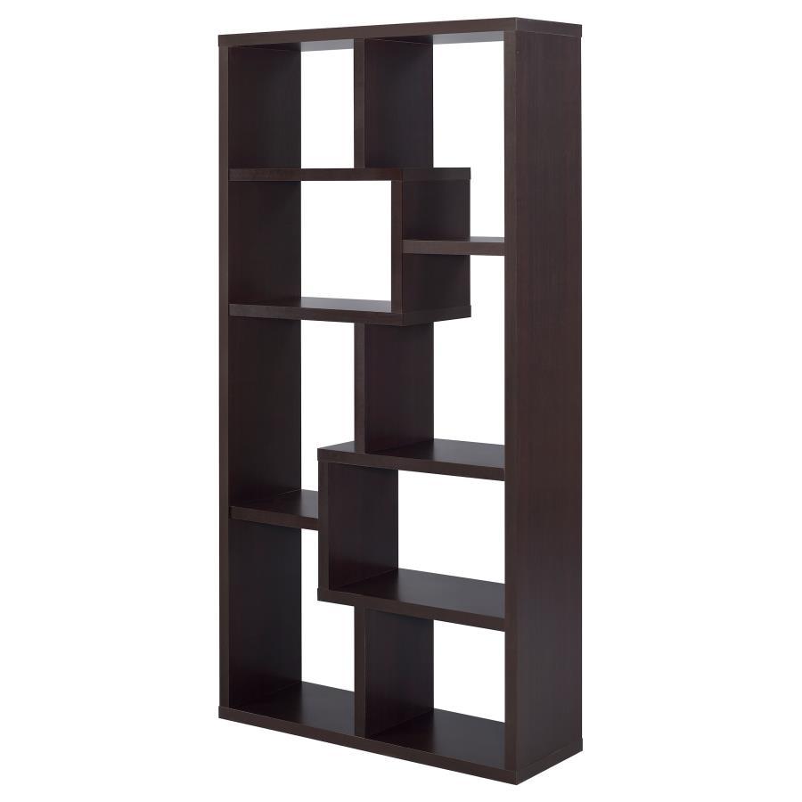 Theo - 6-Shelf Bookshelf by CoasterEveryday | Bel Furniture