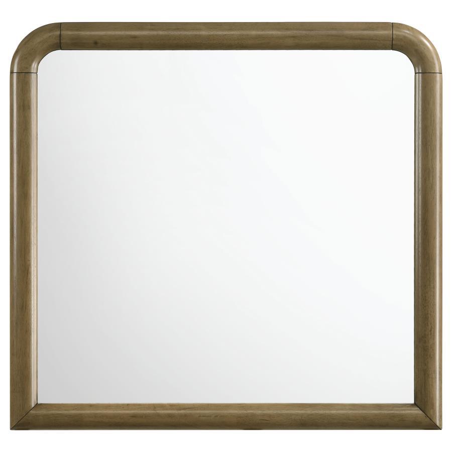 Amsbury - Dresser Mirror - Nutmeg by Coaster Fine Furniture | Bel Furniture