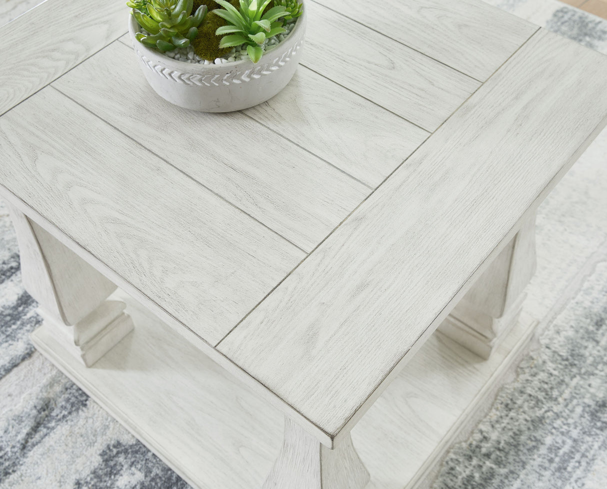 Arlendyne - Antique White - Rectangular End Table by Signature Design by Ashley® | Bel Furniture