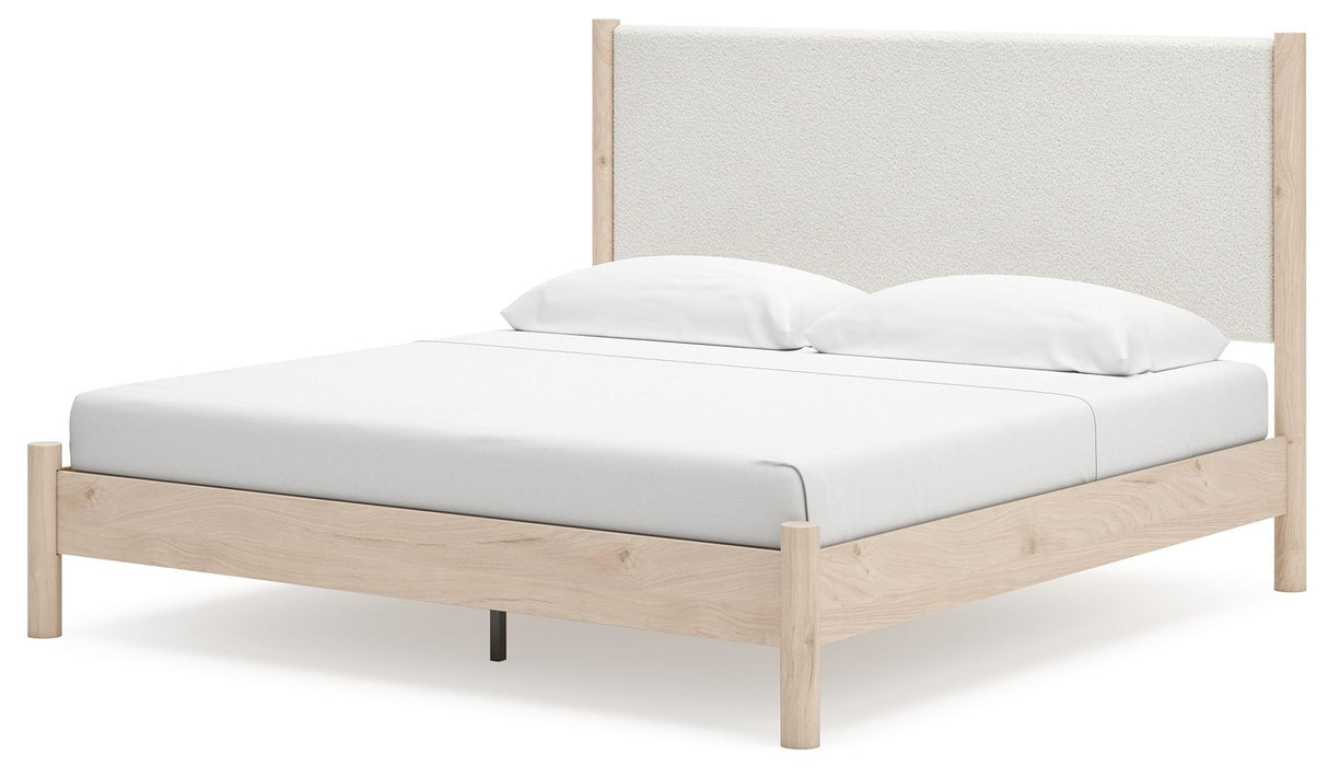 Cadmori - Upholstered Panel Bed by Signature Design by Ashley® | Bel Furniture