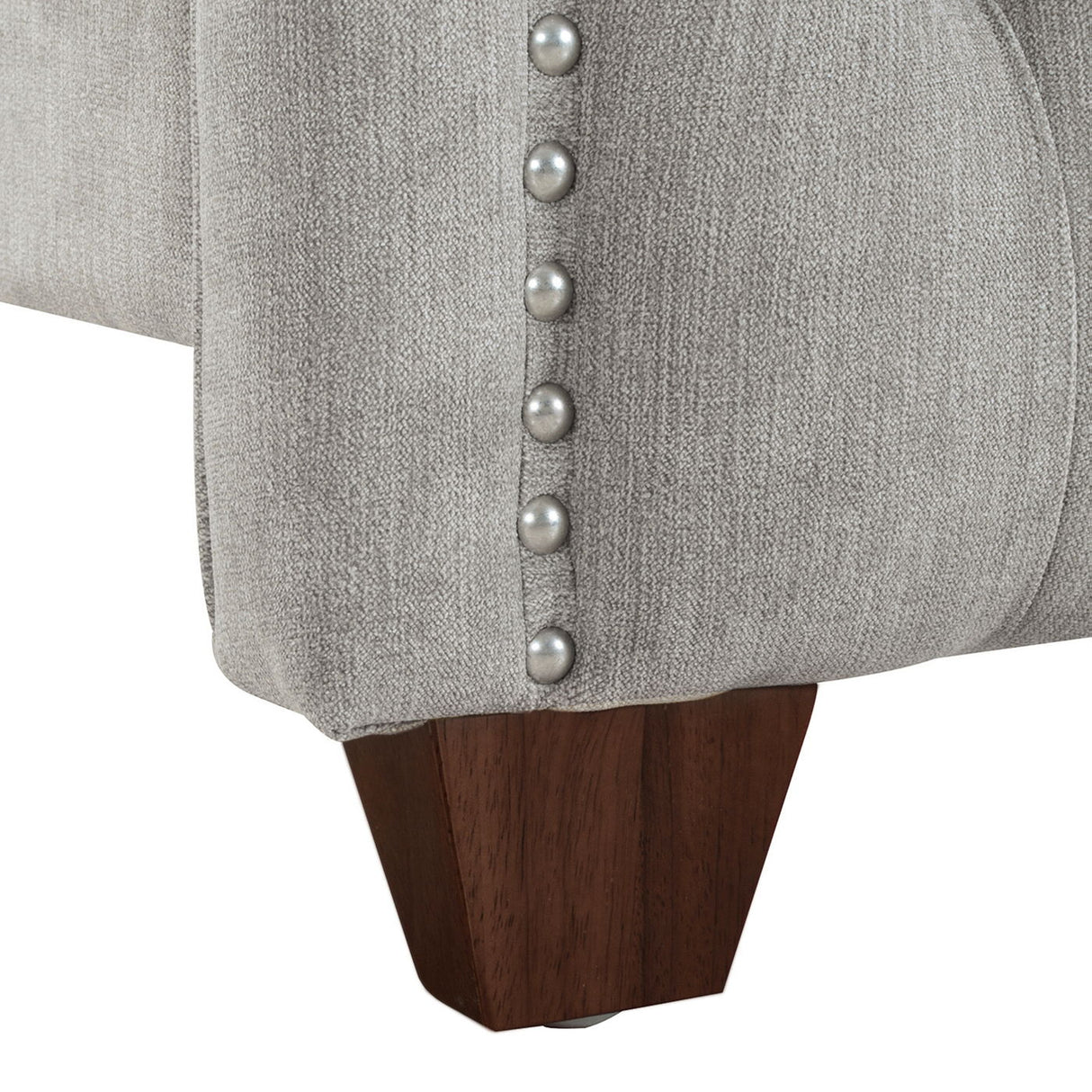 Marcella - Upholstered Shelter Headboard Bed Set by Jennifer Taylor Home | Bel Furniture