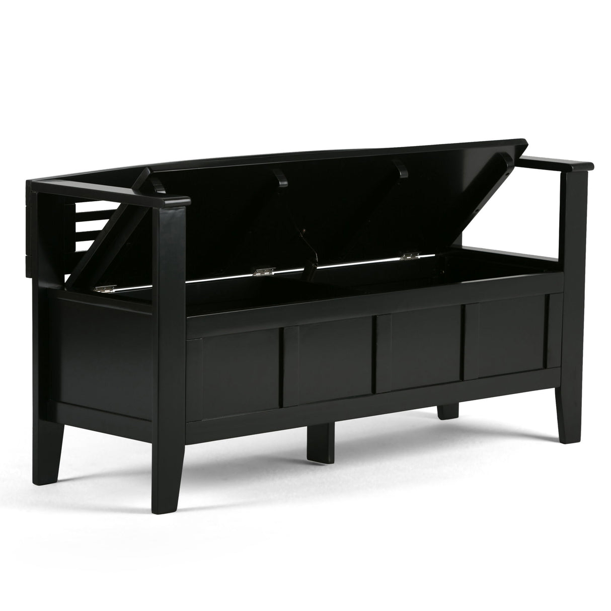 Adams - Entryway Storage Bench Handcrafted by Simpli-Home | Bel Furniture