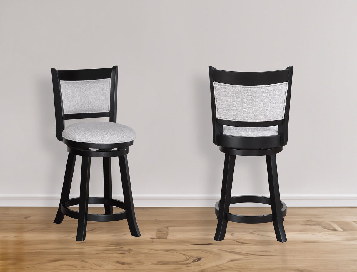 Cecil - Swivel Pub Stool (Set of 2) by Crown Mark | Bel Furniture
