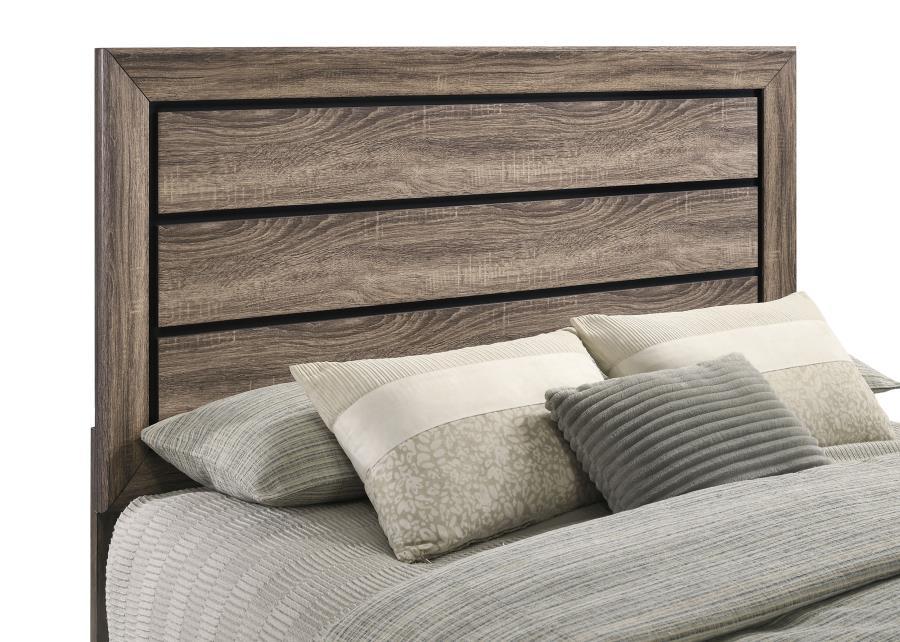 Kauffman - Wood Storage Panel Bed by CoasterEveryday | Bel Furniture
