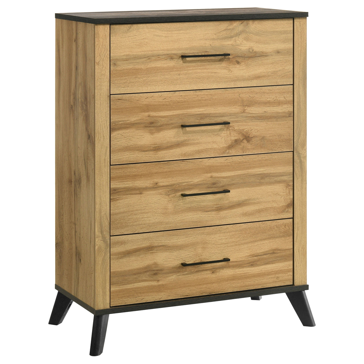 Kaywood - 4-Drawer Bedroom Chest Of Drawers - Natural Pine by Coaster Fine Furniture | Bel Furniture