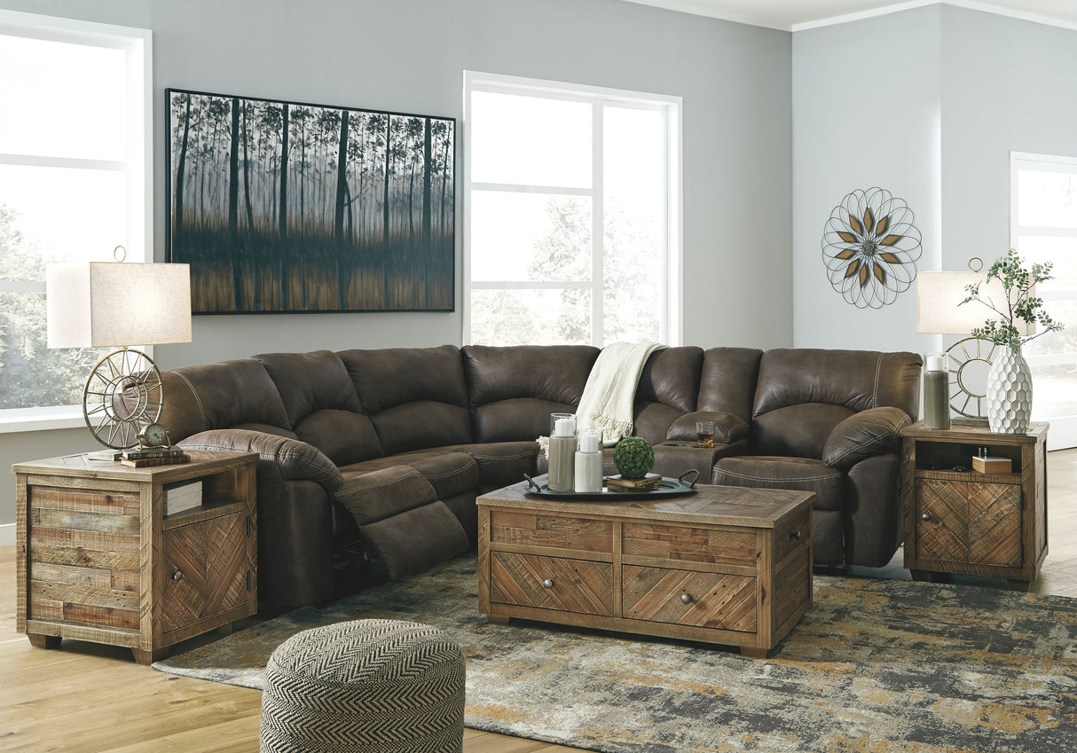 Tambo - Reclining Sectional by Signature Design by Ashley® | Bel Furniture