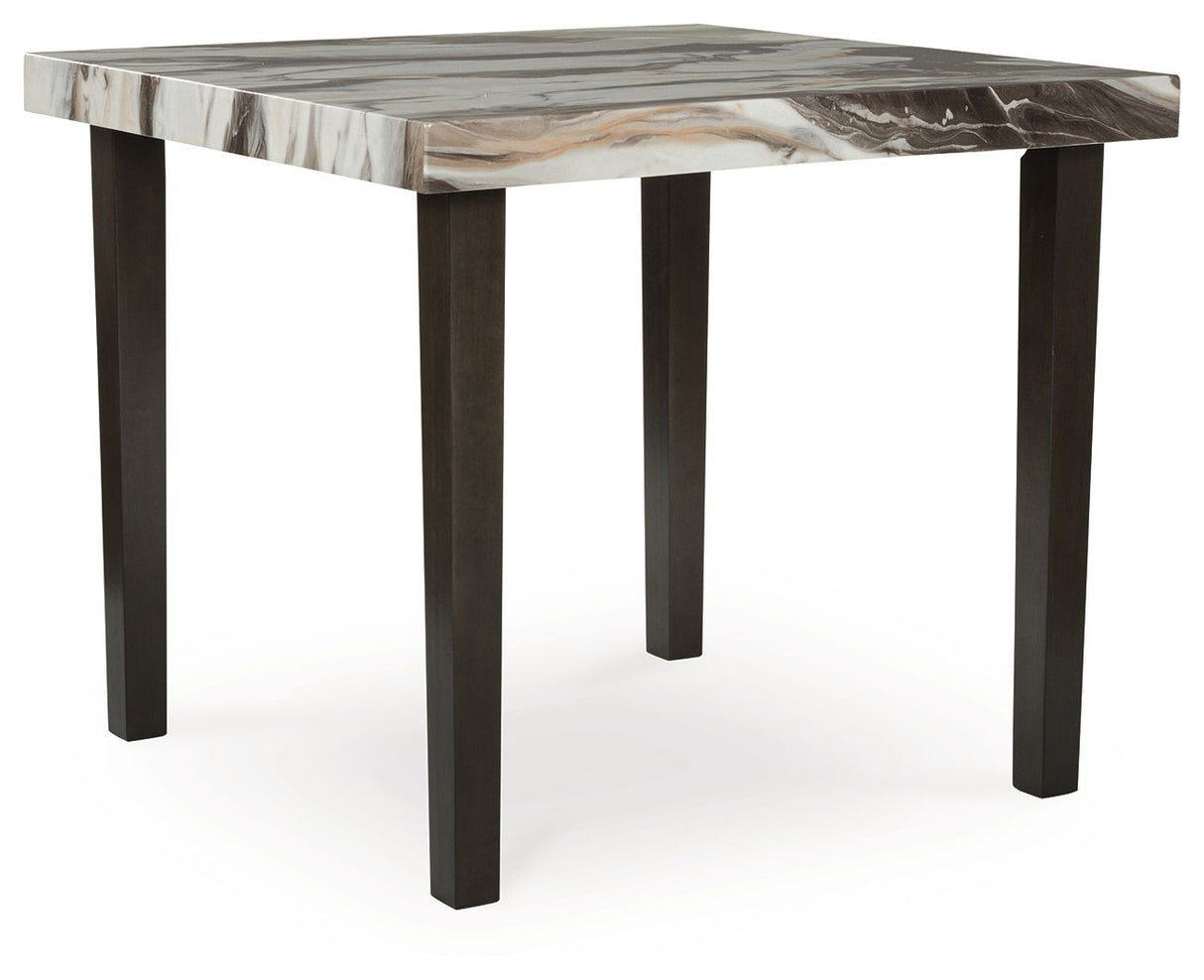 Jeshina - Dark Brown / Beige - Square Dining Room Counter Table by Signature Design by Ashley® | Bel Furniture
