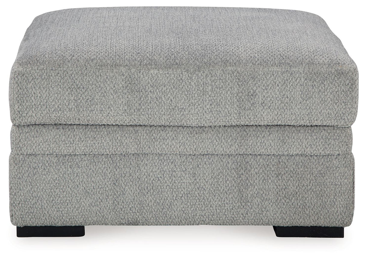 Casselbury - Cement - Ottoman With Storage by Signature Design by Ashley® | Bel Furniture