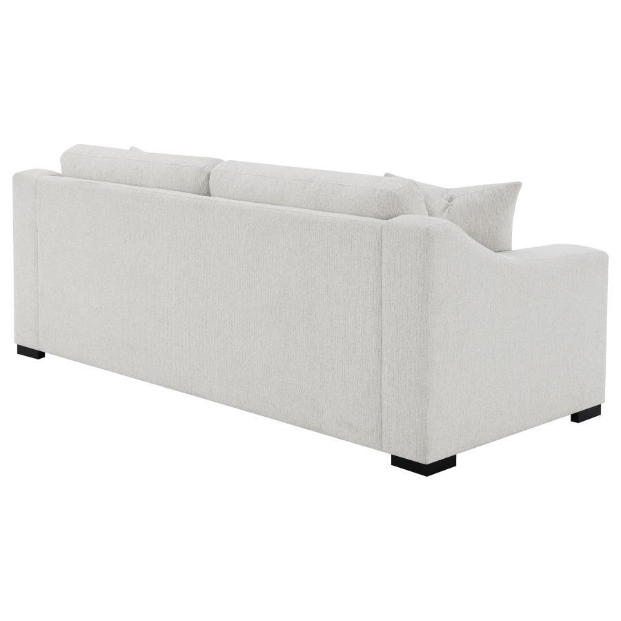 Ashlyn - Fabric Upholstered Track Arm Sofa - Sand