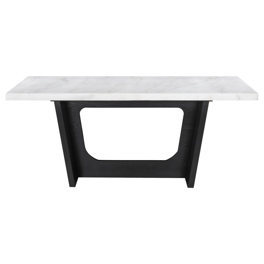 Sherry - Rectangular Marble Top Dining Table Set by CoasterElevations | Bel Furniture