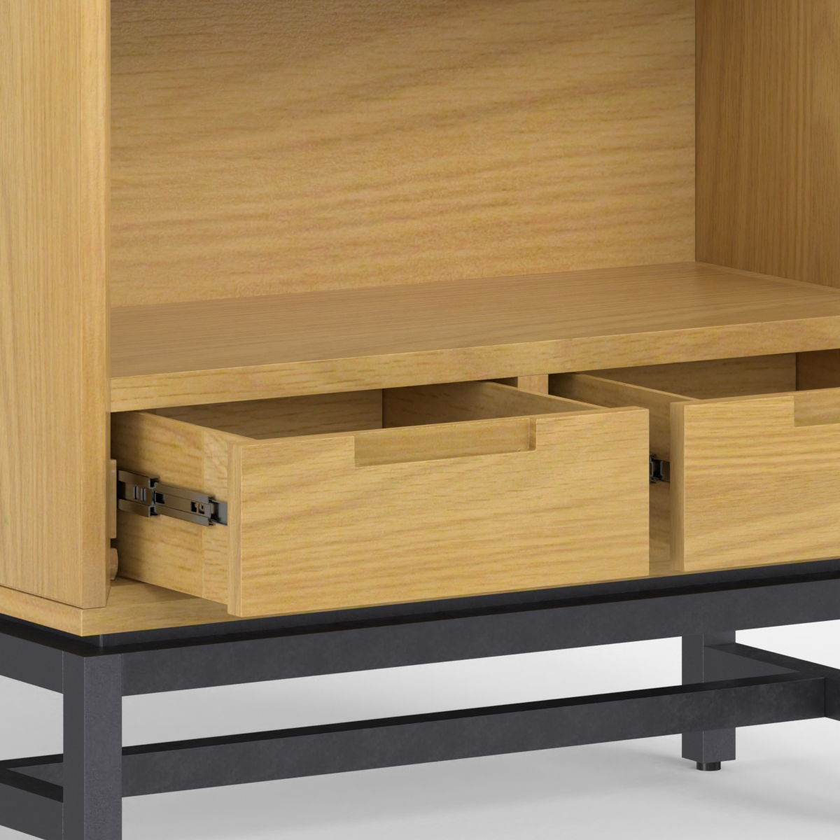 Banting - Mid Century Handcrafted Bookcase by Simpli-Home | Bel Furniture