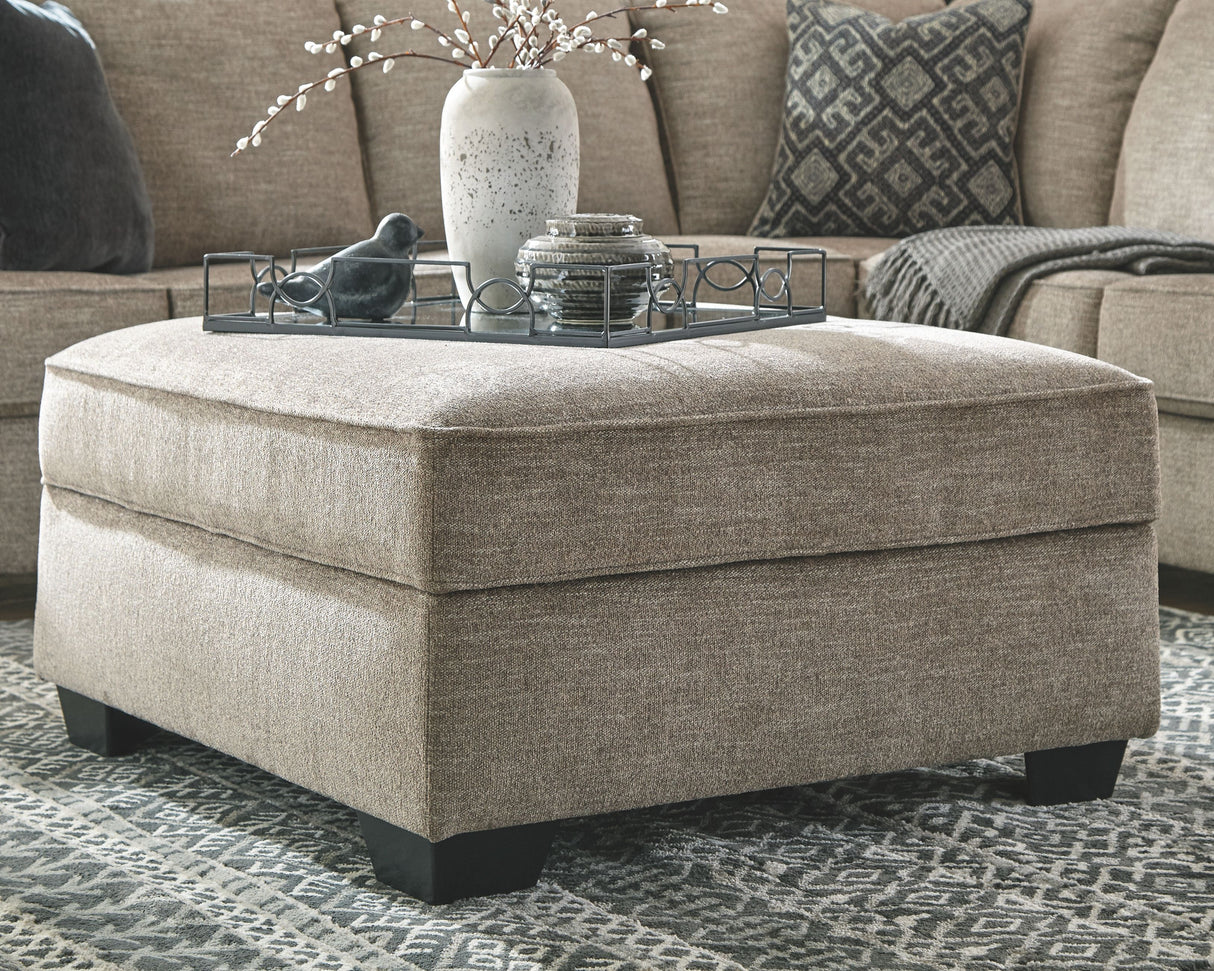 Bovarian - Stone - Ottoman With Storage by Signature Design by Ashley® | Bel Furniture