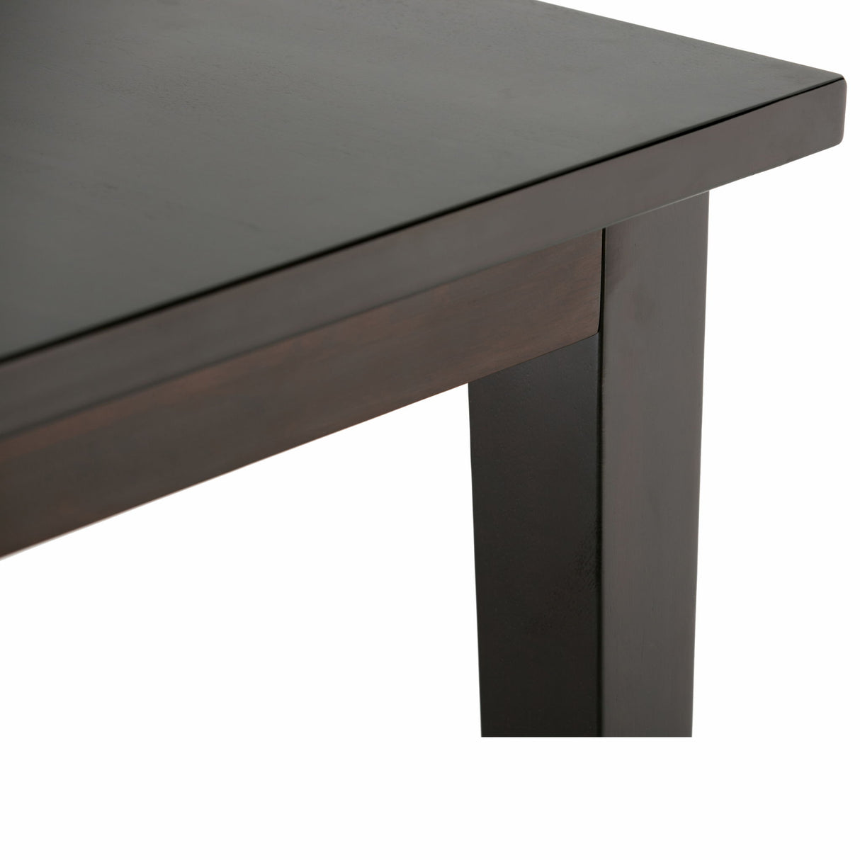 Eastwood - Square Dining Table - Java Brown by Simpli-Home | Bel Furniture