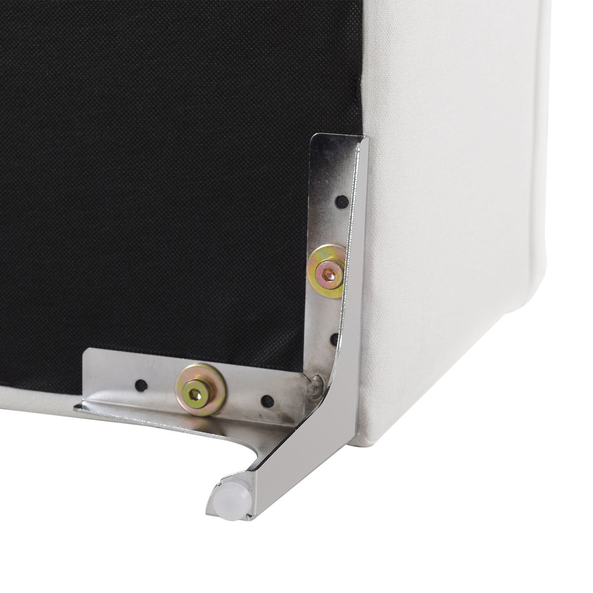 Madelyn - Modern Storage Bench - Bright White Dye by Jennifer Taylor Home | Bel Furniture