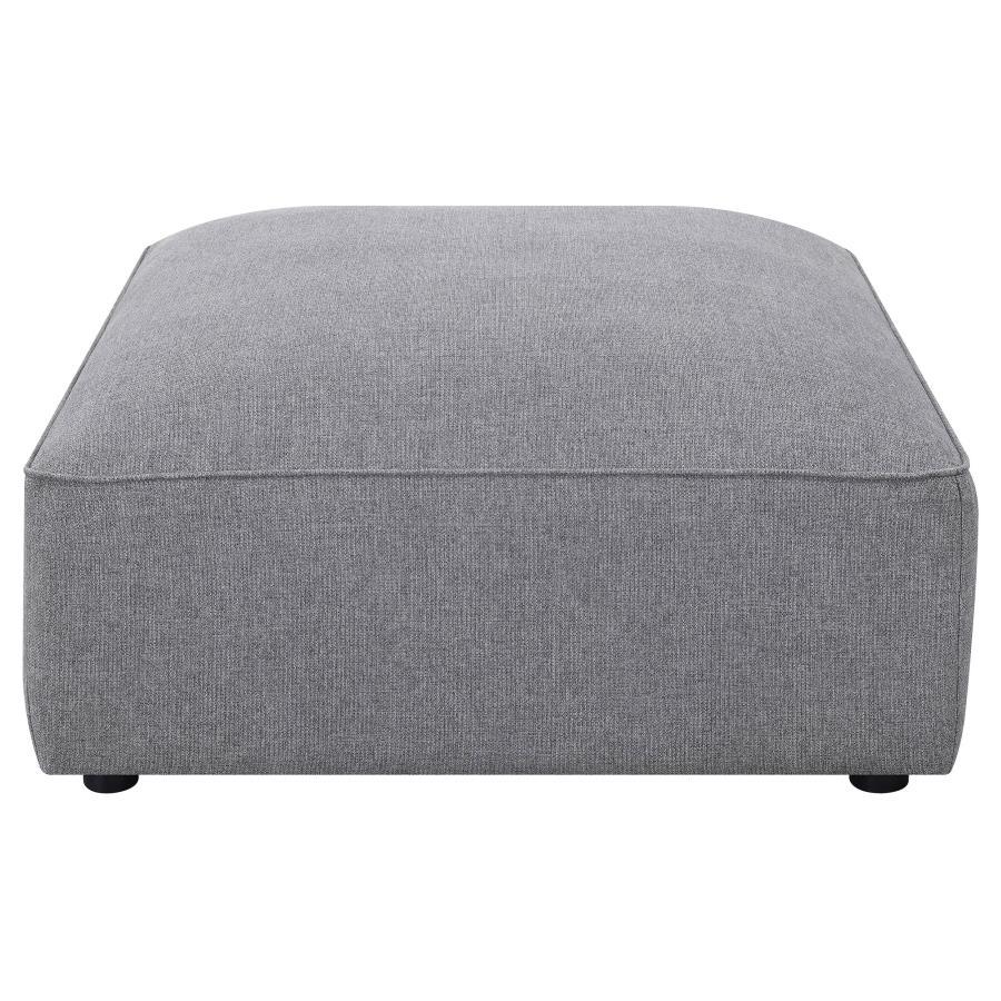 Jennifer - Square Upholstered Ottoman by CoasterElevations | Bel Furniture