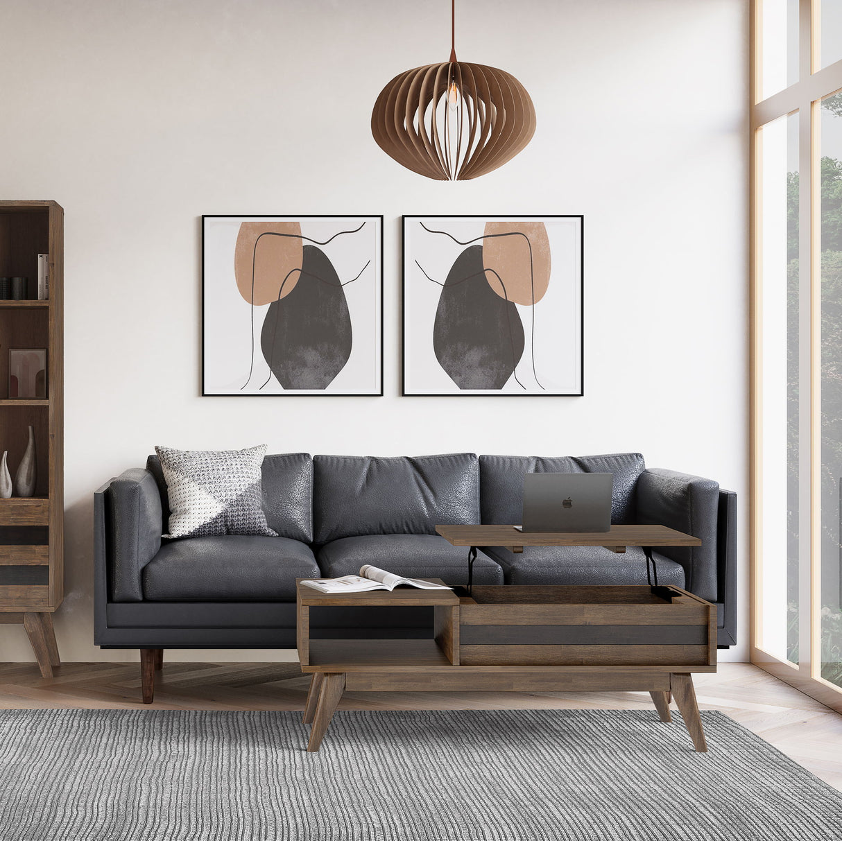 Clarkson - Rustic Table by Simpli-Home | Bel Furniture