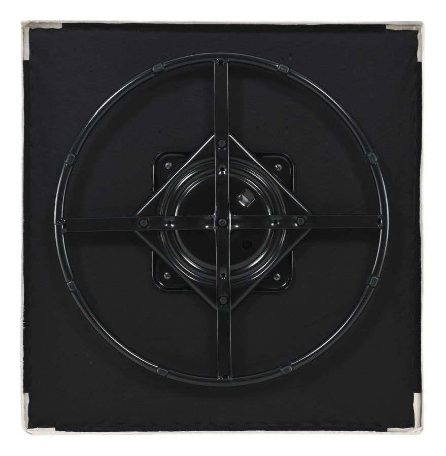 Winter - Upholstered Sloped Arm Accent Swivel Chair by Coaster Fine Furniture | Bel Furniture