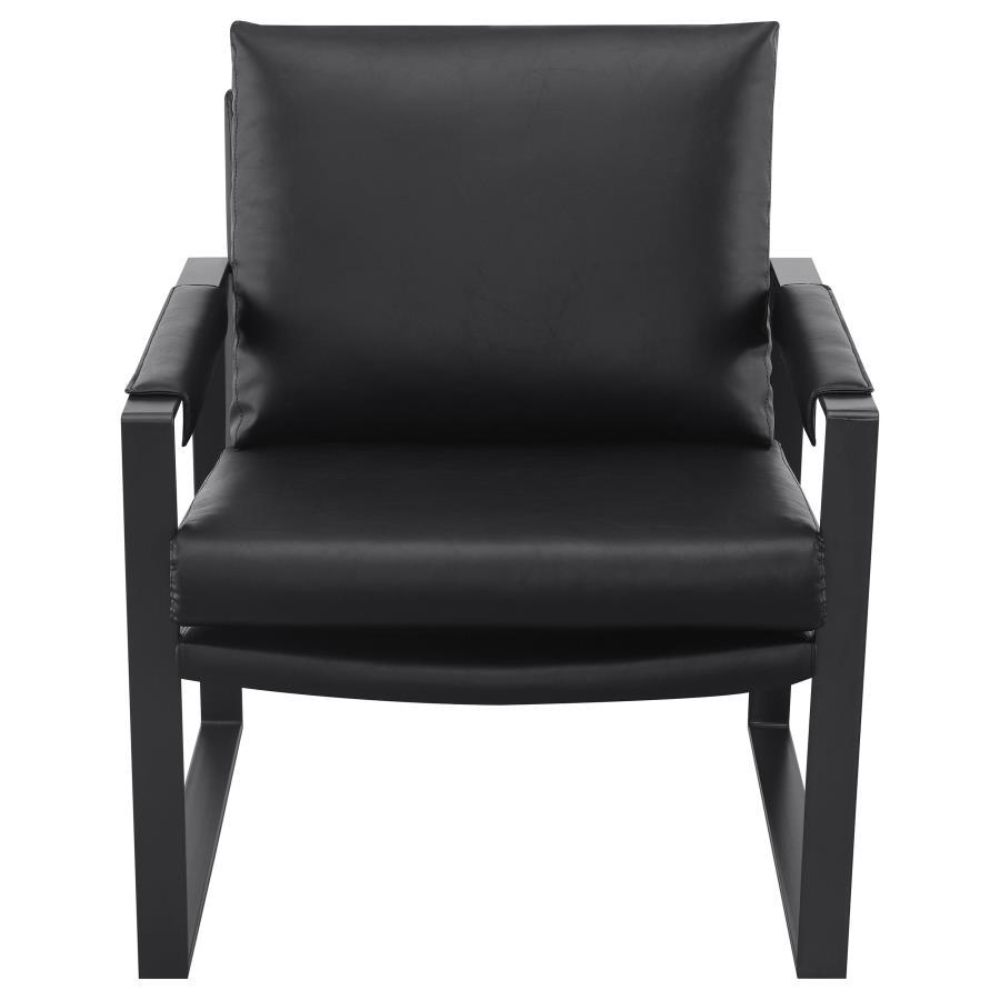 Rosalind - Upholstered Track Arm Accent Chair by Coaster Fine Furniture | Bel Furniture