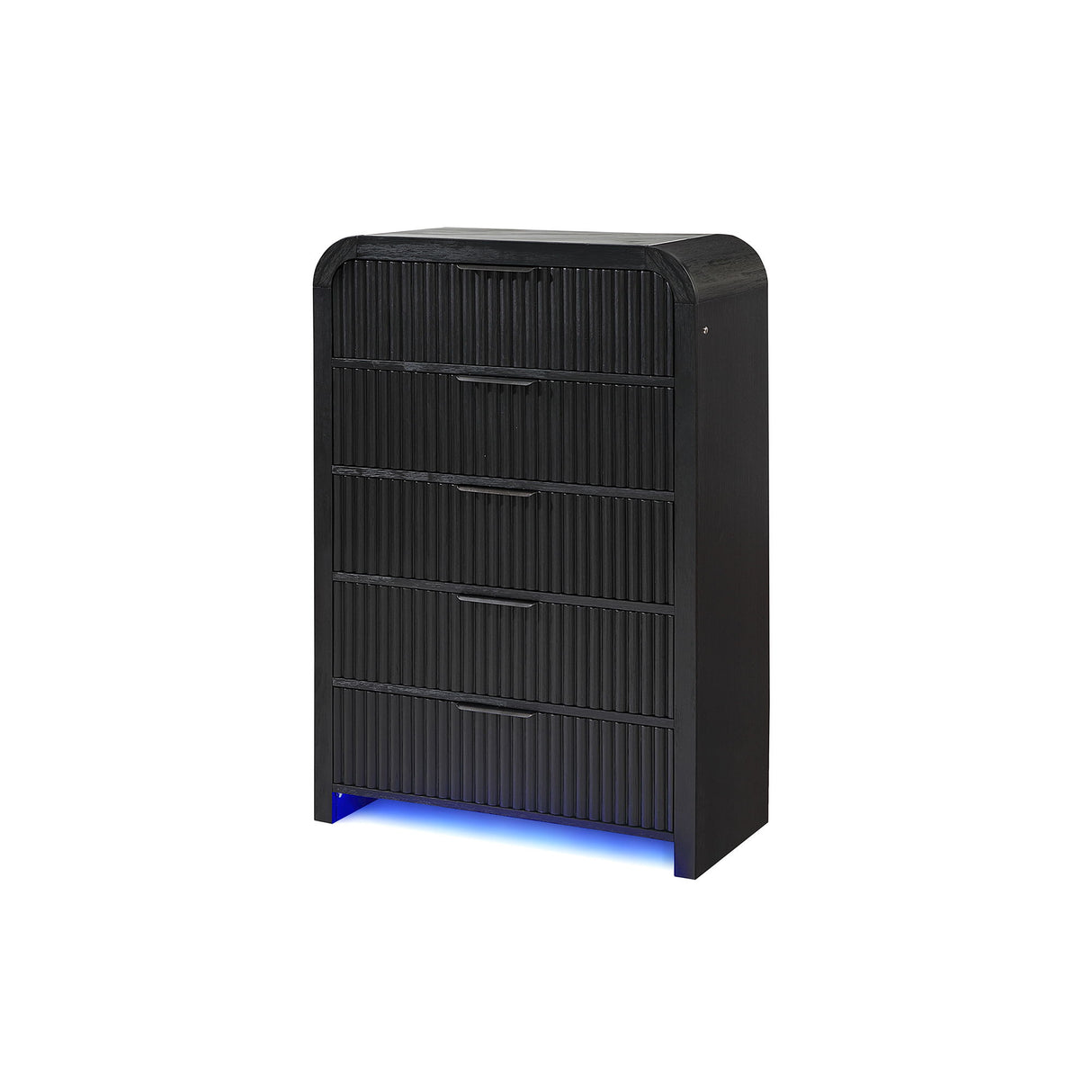 Beverly - Chest, LED Lighting - White / Black