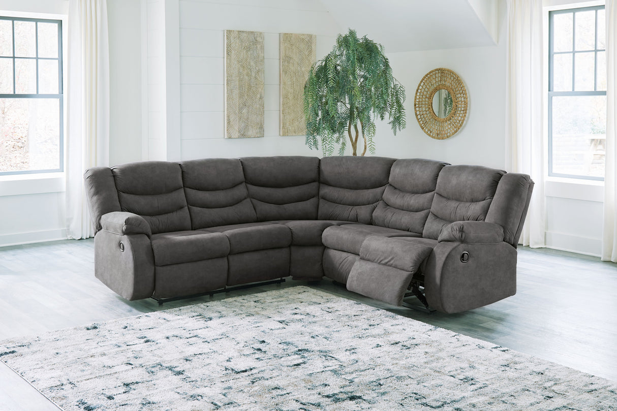 Partymate - Reclining Sectional by Signature Design by Ashley® | Bel Furniture