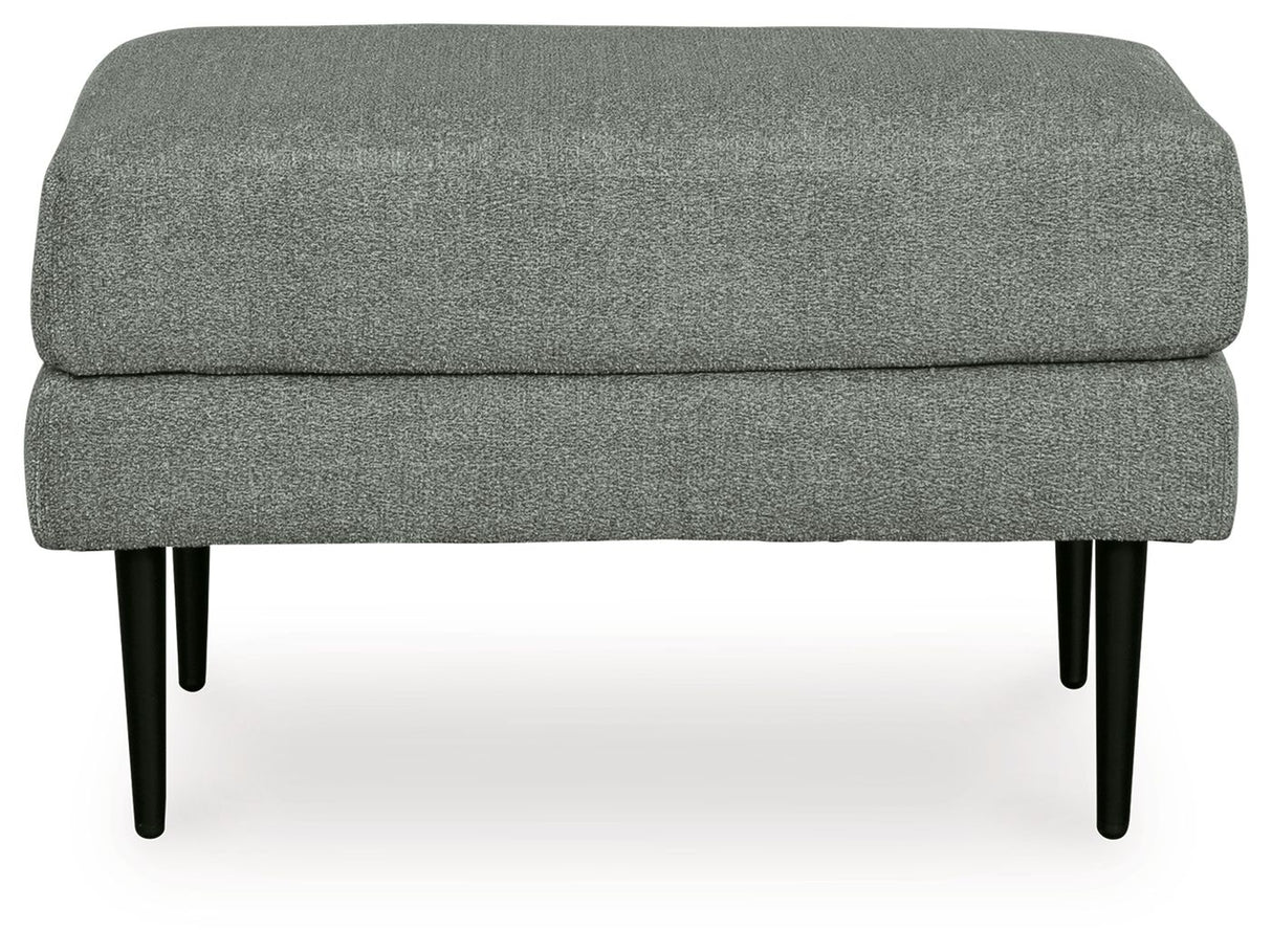 Hazela - Ottoman - Charcoal