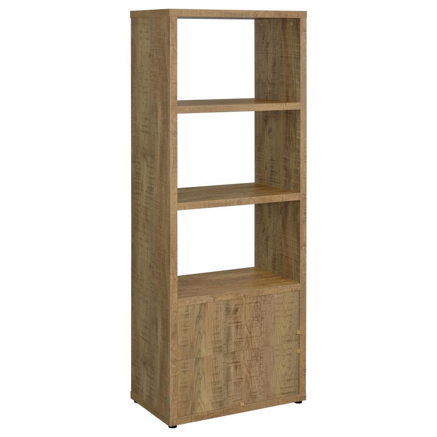 Tabby - 3-Shelf Engineered Wood Media Tower - Mango by Coaster Fine Furniture | Bel Furniture
